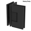 [VIV092] Shower Hinge - Square Heavy Duty - Glass to Glass 90°
