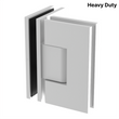 [VIV092] Shower Hinge - Square Heavy Duty - Glass to Glass 90°