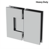 [VIV180] Carré robuste - Support en verre 180° (CH, BN, MBL, SB, PN, BBRZ, GM, ORB, W, AB, PB)  - Chrome