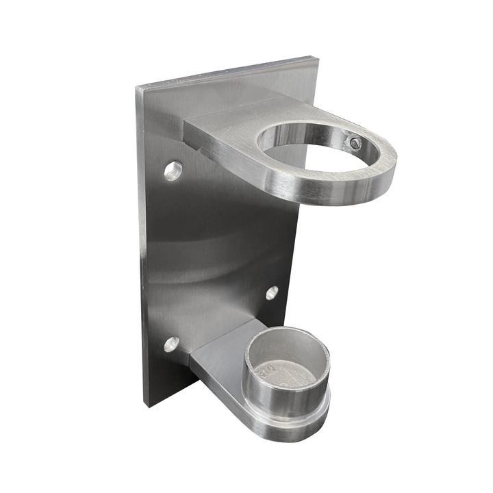 [WF42.4HD] Bride de montage mural pour main courante de 42,4 mm - Robuste (BS, MBL)