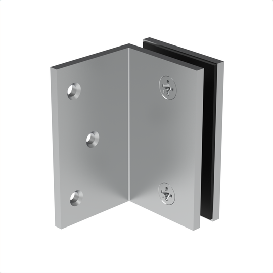 [WMB90] Shower Clamp - Wall Mount Bracket - Square