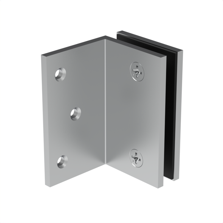 [WMB90] Pince de douche - Support mural - Carré