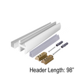 Shower Header Kit (98") (CH, BN, MBL, SB, GD, PN, BBRZ, GM, ORB)