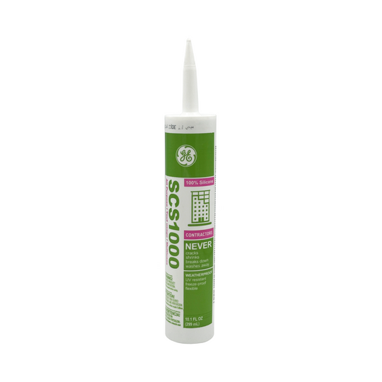 Mastic silicone sanitaire GE SCS 1000 (noir)