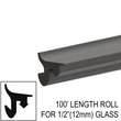 [ARUB12] Architectural Roll-In Gasket for 1/2" (12mm) Glass (100' Length Roll)