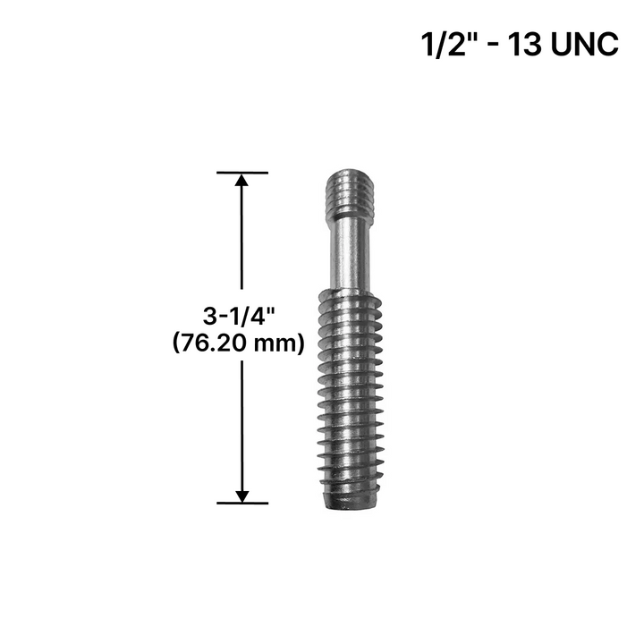 [ADJ12M-HB-5/8x3-1/4SS316] Standoff - Adj 12M - 5/8" X 3-1/4" - SS316 & ZINC