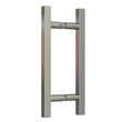 8" x 8" Shower Handle - Square Ladder Pull Style (CH, BN, MBL)