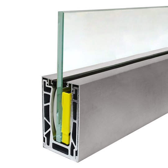 [ADJFIT12] Sabot de base ajustable - Verre 1/2" (longueur 120")