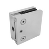 [SCLAMADJ] Collier de fixation carré pour rambarde - Bord carré - Inox poli