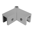 Sleeve Over Glass Clamp - 90° Adjustable - Square (CH, BN, MBL, SB, PN, BBRZ, GM, ORB)