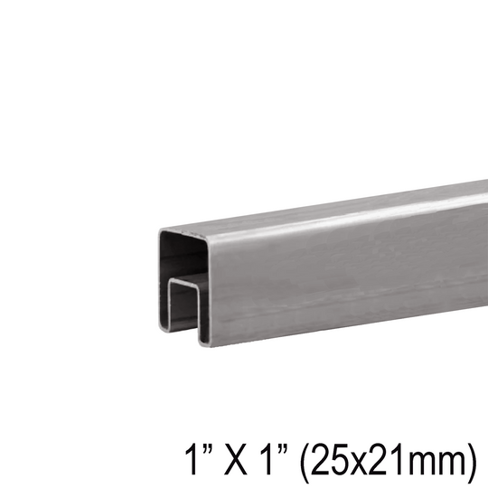 [CR1X1SQ] Caprail - 19' - 1 x 1" carré (SS316)