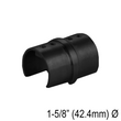 [CE42.4] Elbow For 42.4mm Caprail - Fixed 180° (BS, MBL)