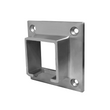 [WFC40SQ] Wall Mount Flange For 40mm Square Caprail (BS, MBL)