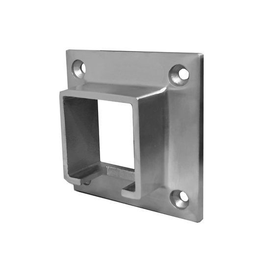 [WFC40SQ] Caprail - Wall Mount Flange for 40mm Square Caprail