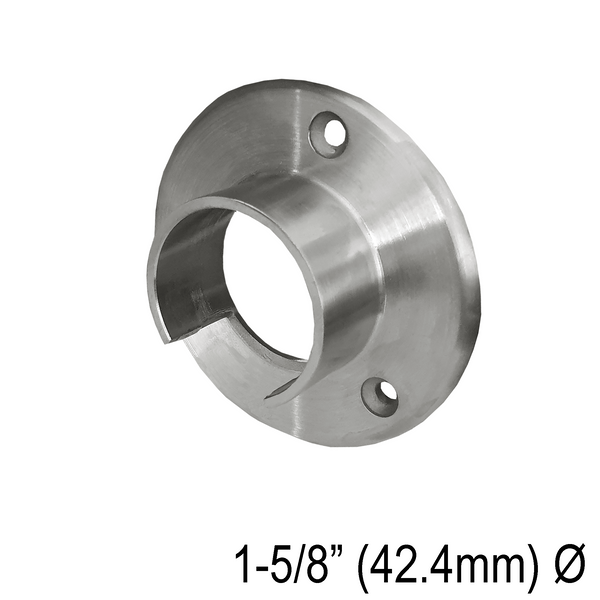 [WFC42.4] Wall Mount Flange for 42.4mm Caprail (BS, MBL)