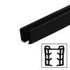 [CRUB10] Caprail - Caoutchouc - pour verre 3/8" (10 mm) - Caoutchouc pour 10mm (19')