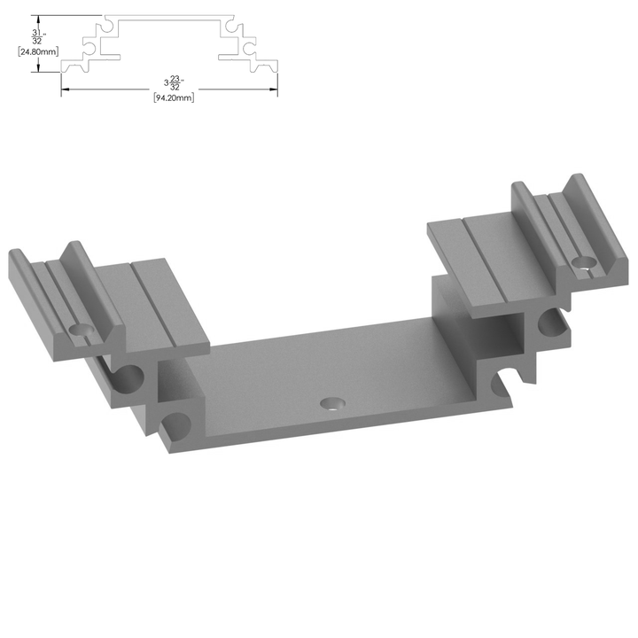 [DLUX4WMB] Système d'en-tête - Support de montage mural