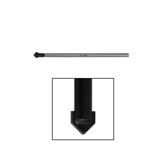 [SBIT-1/4X4] Drill Bit - 1/4" x 4" Spade Drill Bit