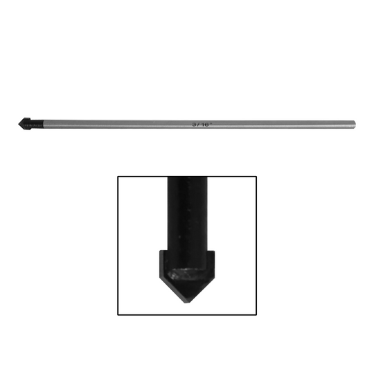 [SBIT-3/16X6] Drill Bit - 3/16" x 6" Spade Drill Bit