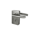 Glass Door Lock (GDLSQ Series) - SQ Glass to Wall - (BS, MBL)