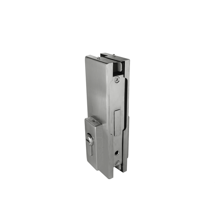[GDLEU] Glass Door Lock - Patch Lock with Euro Style Cylinder