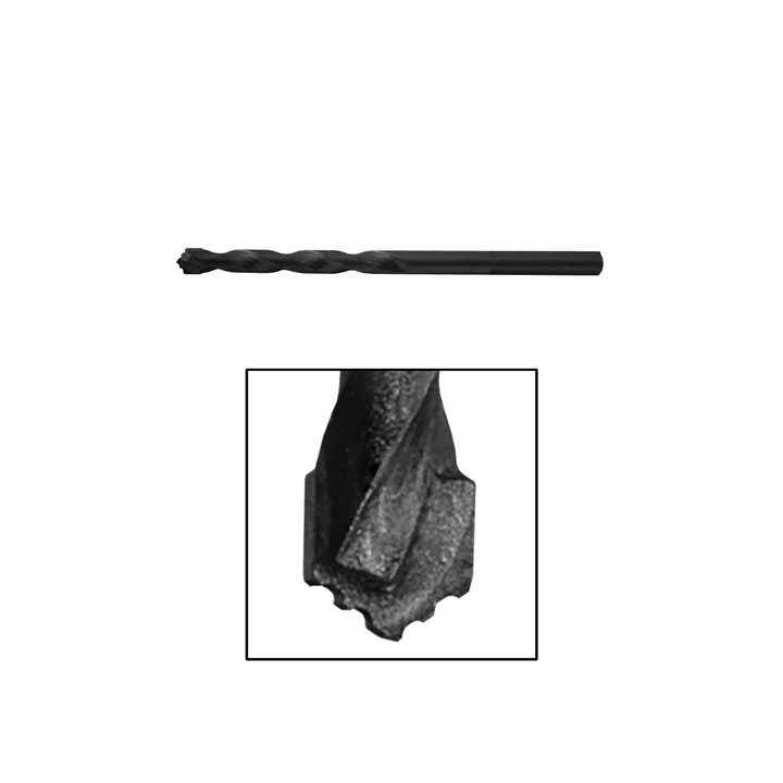 [GBIT-1/4X4] Drill Bit - 1/4" X 4" G.O.A.T. Carbide V-Tip Multi-Purpose Drill Bit