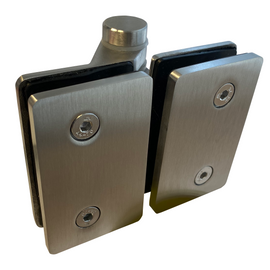 DIVE Series Pool Fencing Hinge - Glass To Glass - Type 2 Heavy Duty (BS, PS, MBL)