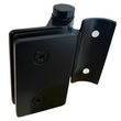 DIVE Series Pool Fencing Hinge - Glass To Round Post - Type 2 Heavy Duty (BS, PS, MBL)