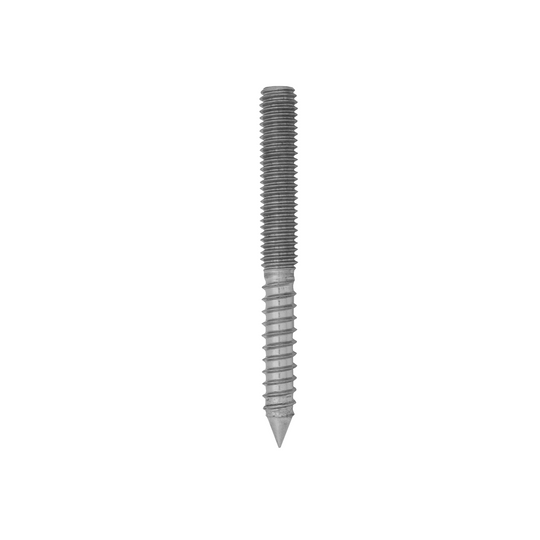[HB38] Boulon de suspension pour entretoise solide - 3/8" X 3-1/2" (SS316, zinc)