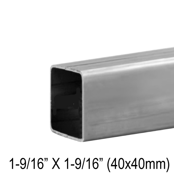 [HR40SQ] Handrail - 19' - 40mm Square (BS, MBL)
