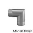 [E38.1] Elbow for 38.1mm Handrail - Mitered 90° (BS, MBL)