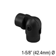 [E42.4] Elbow for 42.4mm Handrail - Adj. 90° (BS, MBL)