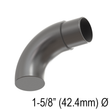 [END42.4] Endcap for 42.4mm Handrail - Curved (BS, MBL)