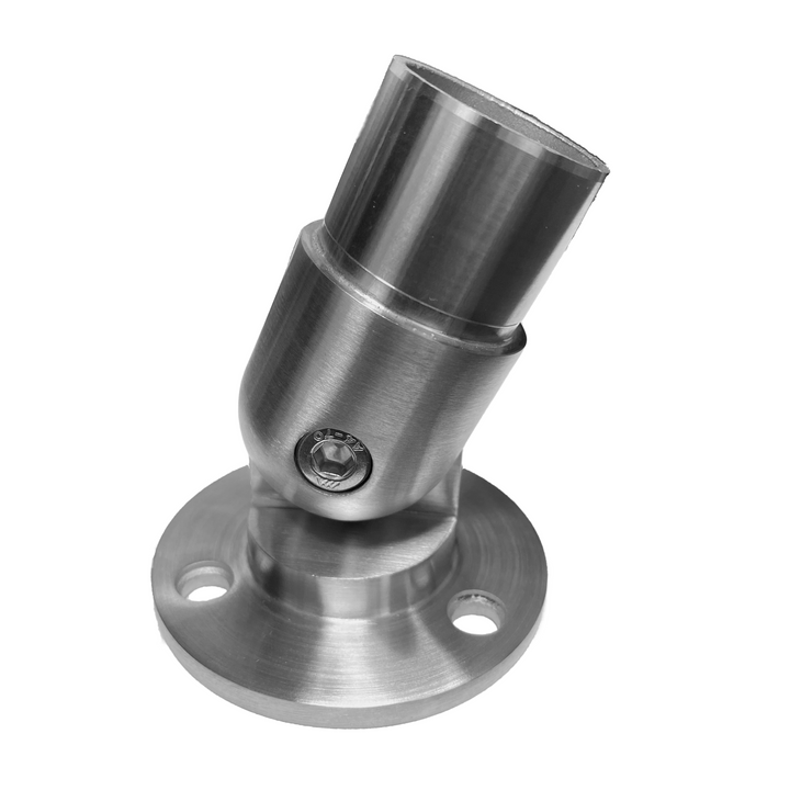 [WF42.4] Bride de montage mural pour main courante de 42,4 mm - Réglable (BS, MBL)