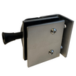 Pool Fencing Latch - Glass to Square Post/Wall - Stainless Steel 316 (BS, MB)