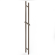 72" ADA Locking Ladder Pull - Back to Back (BS, PS, MB)