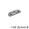 [42.4SAD180] Main courante - Selle - Ronde pour main courante ronde - 180° - pour 42,4 mm (BS)