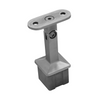 [SPROSUPADJ] Main courante - Support - Carré - Réglable - Acier inoxydable brossé