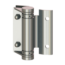 DIVE Series Pool Fencing Hinge - Glass to Round Post (BS, PS, MBL)