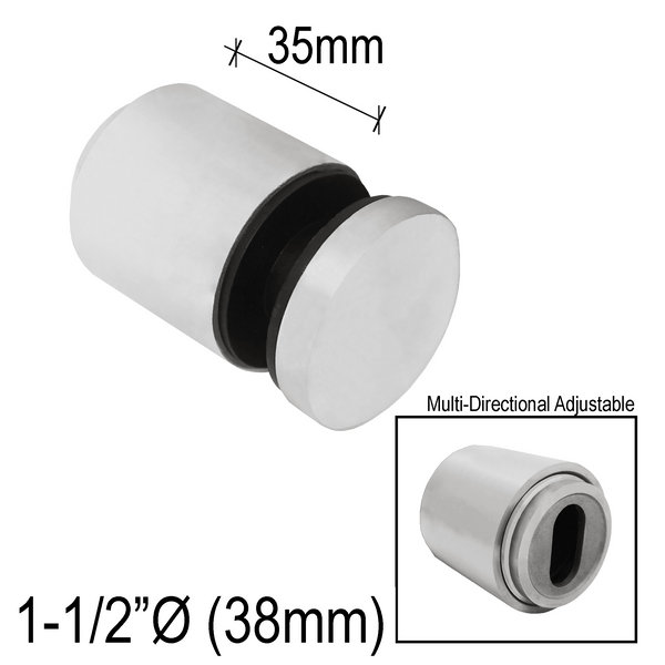 [MDSO1.5X1.5] Standoff - 1-1/2" Ø x 1-1/2" Base Height - Duplex 2205