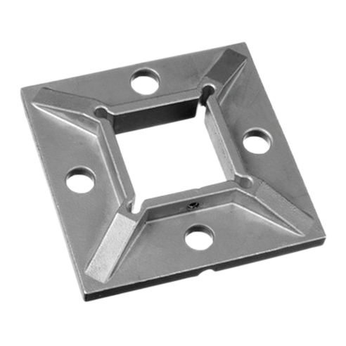 [SPROBASE] Pro Series Railing Post Component - Base Plate for Square Posts
