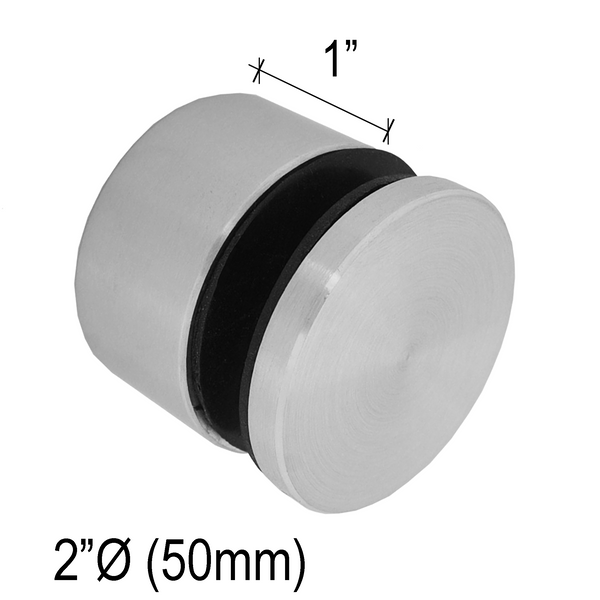 [SSO2X1] Standoff - 2" Ø˜ X 1" Base Height - Round - SS316