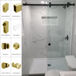 Shower Sliding Door Kits - Tranquility Series (PS, BS, MBL, SB, AB, BGM, RC)