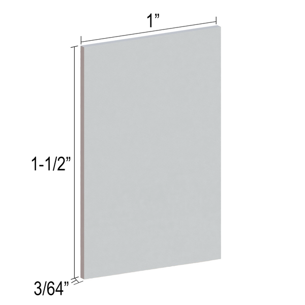 [CUEND1X1.5] Commercial U-Channel - Endcap - 1 X 1-1/2"