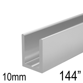 Shower U Channel for 10mm Glass (144