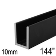 Shower U Channel for 10mm Glass (144") (CH, BN, MBL, SB1, SB2)
