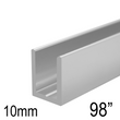 Shower U Channel for 10mm Glass (98") (CH, BN, MBL, SB, GD, PN, BBRZ, GM, ORB)