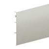 [MECUCLDLRG] Profilé en U commercial - ENSEMBLE SUPPLÉMENTAIRE DE GRAND REVÊTEMENT - 4-1/8" (105 mm) - Aluminium anodisé brossé (1 SET)