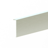 [MECUCLD] Profilé en U commercial - JEU DE REVÊTEMENT SUPPLÉMENTAIRE pour profilé en U mécanique - 1-9/16" - Aluminium anodisé brossé (1 SET)
