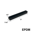 [SB-EPDM-7] Bloc de réglage - 4" x 7/16" x 1/2" - Bloc de réglage X1